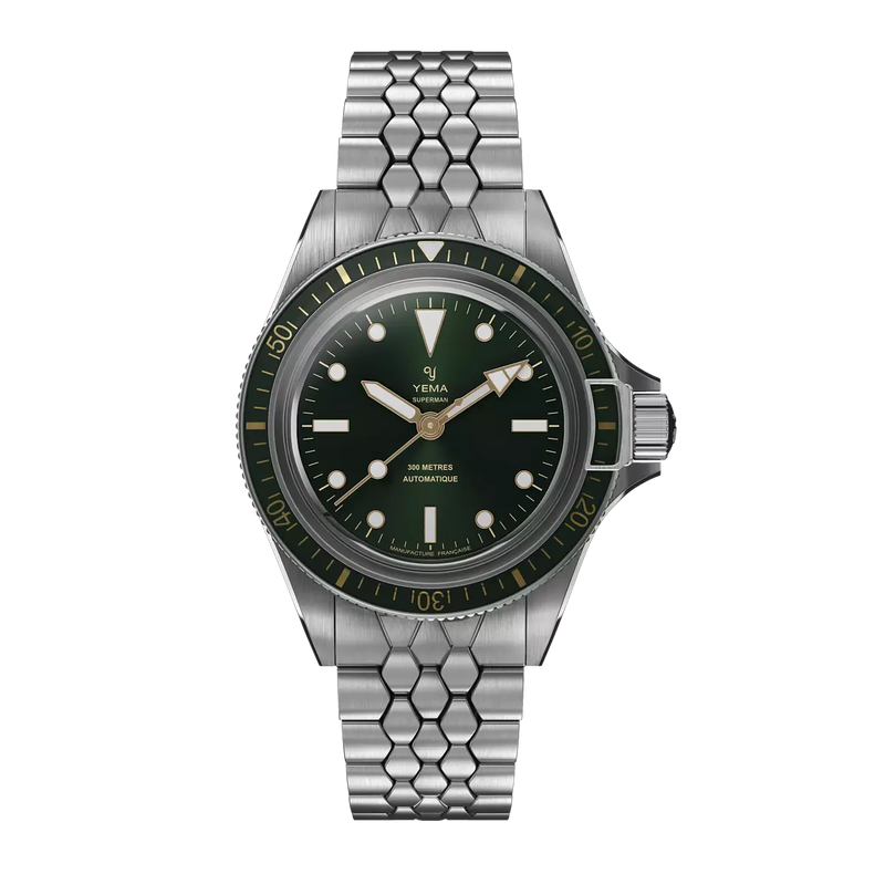 Orologio Yema Superman Gilt CMM.10 Verde 39 mm