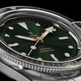 Yema Superman Gilt CMM.10 Verde 39 mm quadrante