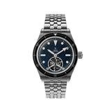 Yema Superman Titanium Tourbillon CMM.31 quadrante blu texture ondulata con bracciale titanio e tourbillon a vista 12.26.31.65.TE.MT