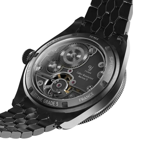 Orologio Yema Superman Tourbillon CMM.31 Limited Edition fondello