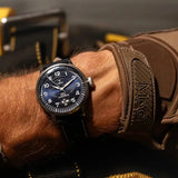 Orologio Yema Flygraf CPA10 indossato al polso