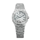 Yema Wristmaster Slim Small Seconds CMM.29 orologio automatico acciaio con quadrante camouflage neve grigio 76.26.29.09.SNL.M