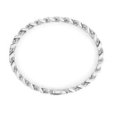 Zancan Bracciale Cubane Grumetta vista posteriore dettaglio chiusura e maglie in argento 925 lucido ESB113L