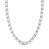 Zancan Collana uomo Cosmopolitan Luxury Solo maglia in argento 925 con catena a maglie intrecciate ESC083-55