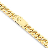 Zancan Collana Cubane Grumetta dettaglio chiusura con logo e stella incisa su argento dorato EXC471-OG