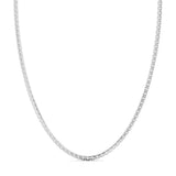 Zancan Collana uomo Insignia 925 Catena in argento con maglia a serpente, vista completa ESC089-60