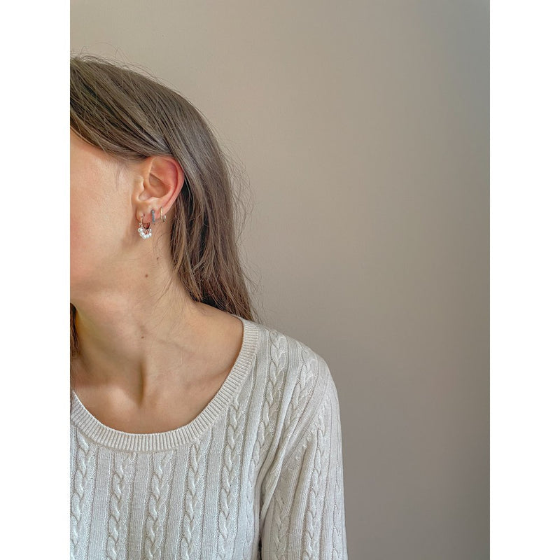 Orecchini Rebecca Golden Ear Rosè Perle SGEORB14