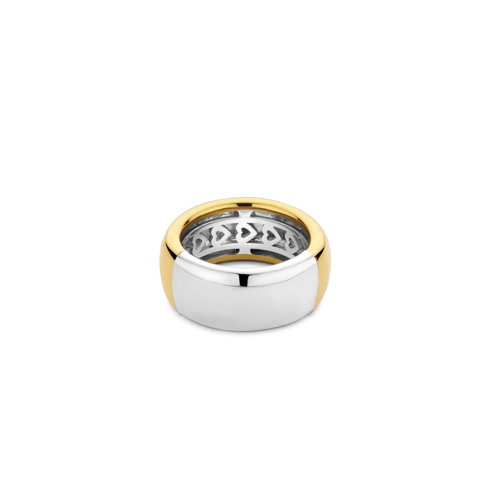 Anello Fascia India In Oro Bianco Con Diamanti Ct 0.06 | - La Tua - Foto 13