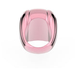 SWAROVSKI anello donna in metallo rosa e cristallo rosa cocktail Dulcis Variante2