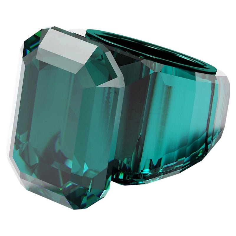 Swarovski anello donna cocktail Lucent in cristallo verde
