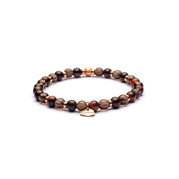 Bracciale Uomo Pietre Dure in Argento ANTRACITE DALIAVariante 1