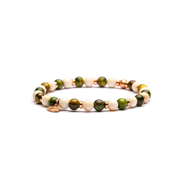 Bracciale Uomo Pietre Dure in Argento ANTRACITE GARDENIA