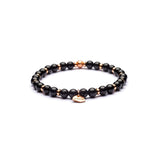 Bracciale Uomo Pietre Dure in Argento ANTRACITE Colore Nero GIOIAVariante 1