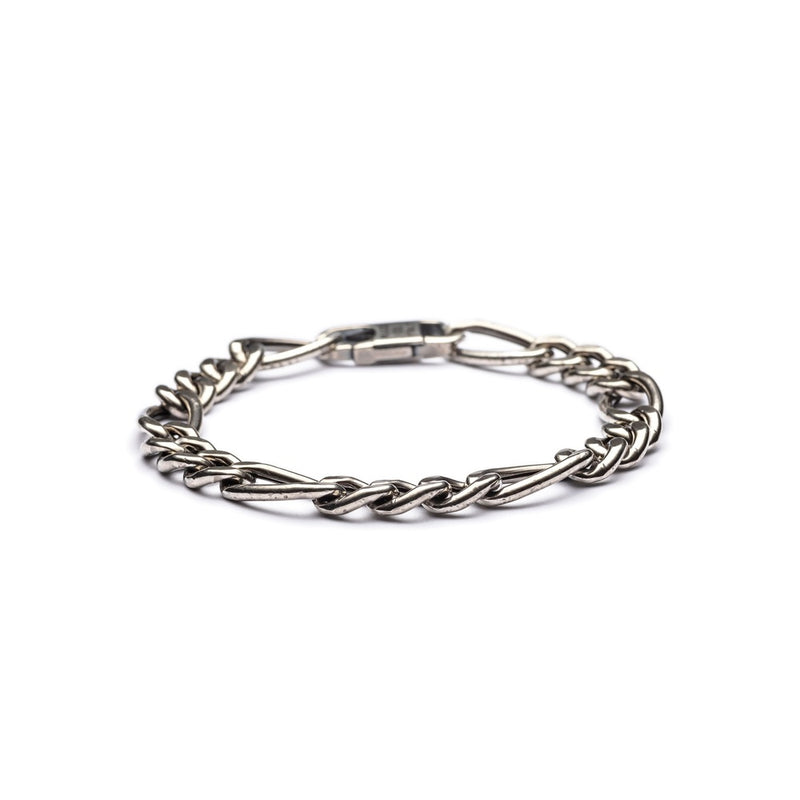 Bracciale Uomo Maglia in Argento ANTRACITE DIONISIO