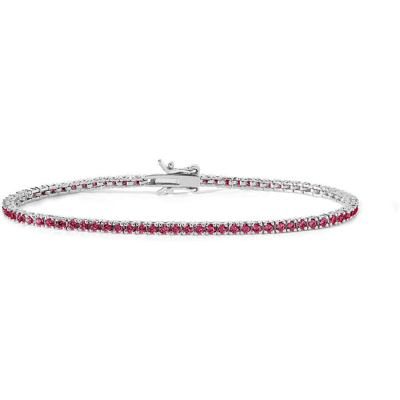 Bracciale Donna Tennis in Argento COMETE Colore Rosso BRA 172Variante 1