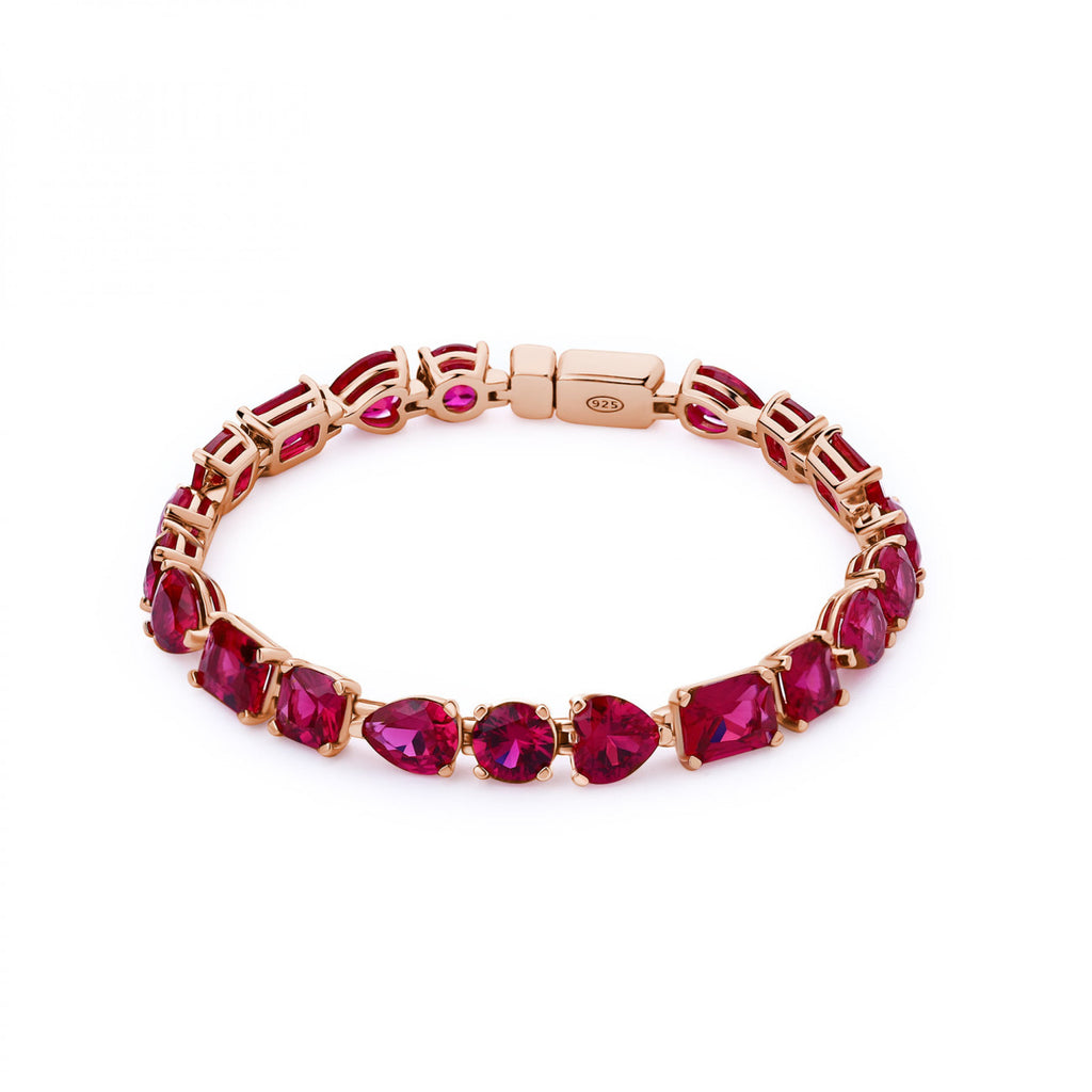 BRACCIALE IN ORO ROSA CON PRASOLITE - POMELLATO - Luxury Zone BRACCIALE IN ORO ROSA CON PRASOLITE - POMELLATO - Luxury Zone