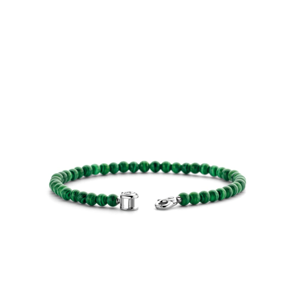 Bracciale talismano con perline di occhio di tigre