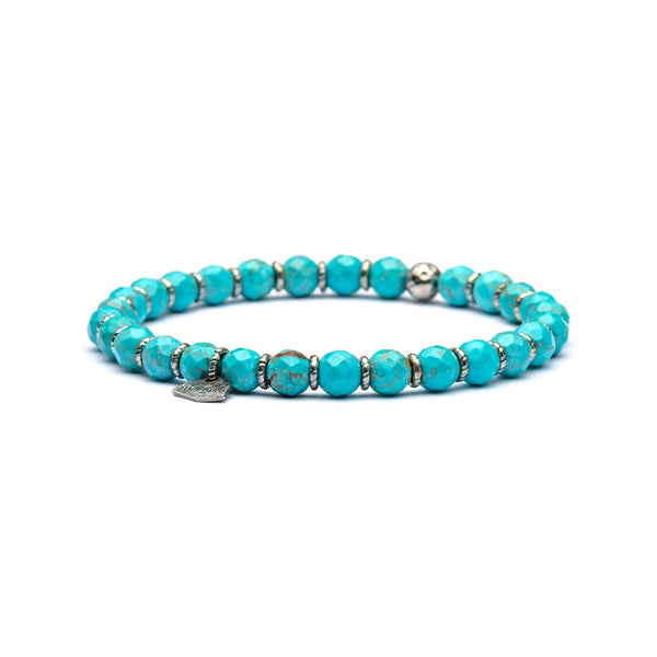 Bracciale Uomo Pietre Dure in Argento ANTRACITE Colore Azzurro SAN MARCO