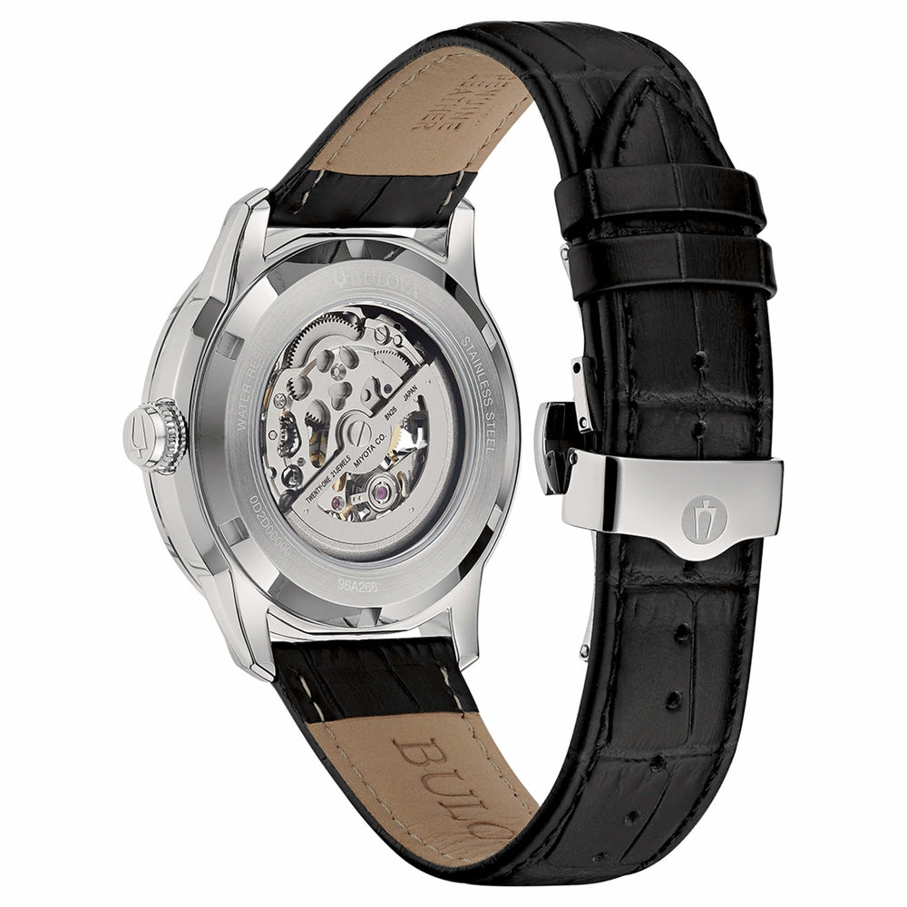 Bulova Orologio Meccanico Surveyor Argento 98A284