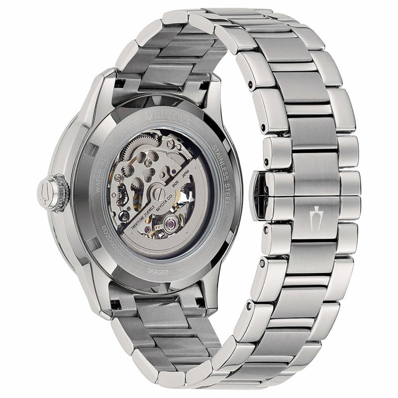 Bulova Orologio Analogico Automatico Uomo Con Cinturino In Acciaio Inox 96a208 24263307 Bulova Orologio Analogico Automatico Uomo Con Cinturino In Acciaio Inox 96a208 24263307