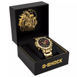 Orologio CASIO smartwatch da uomo cassa rotonda in carbonio dorato quadrante nero e cinturino in acciaio dorato MTG-B3000CX-9AER Confezione