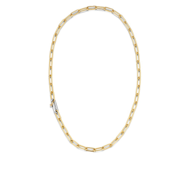 Collana donna TI SENTO maglia ovale allungata in argento dorato 3947SY Variante1