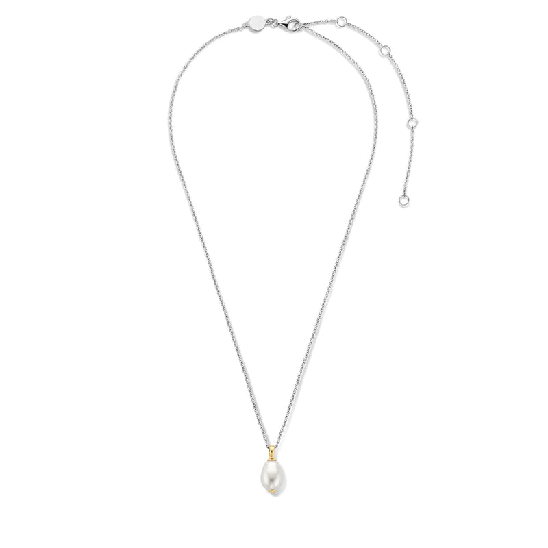 TI SENTO Collana da donna in argento con pendente perla barocca bianca 3995PW Variante3