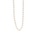 TI SENTO Collana da donna con perle barocche bianche e chiusura in argento 3994PW Variante