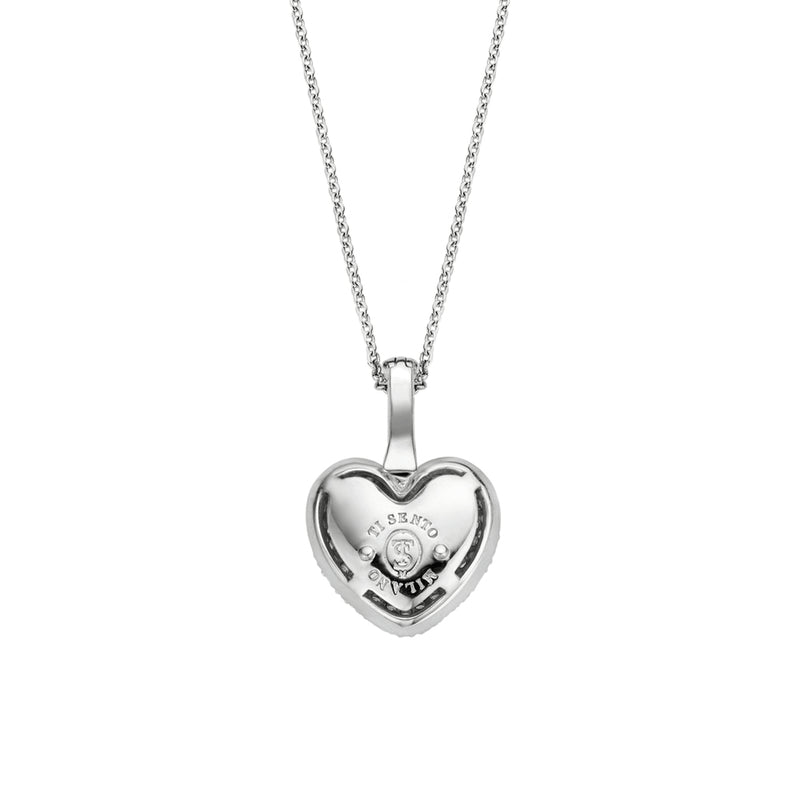Collana donna TI SENTO in argento con pendente a cuore in argento e zirconi 6745ZI Variante2