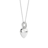 Collana donna TI SENTO in argento con pendente a cuore in argento e zirconi 6745SI Variante1