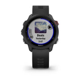 Orologio Smartwatch Garmin Cassa Rotonda Quadrante Nero e Cinturino in Silicone Nero 010-02120-30 Variante1