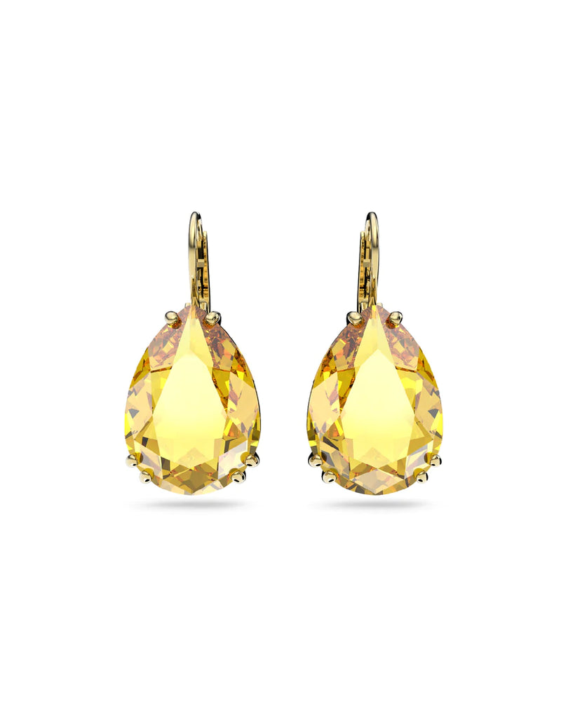 Orecchini Pendenti "Camelia" Rossi Con Goccia Cristallo - Foto 8