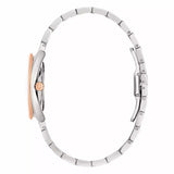 BULOVA orologio donna Classic al quarzo quadrante madreperla bianco e color argento e cinturino in acciaio bicolore 98P219 Variante2