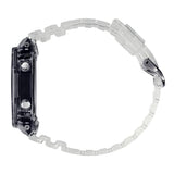 Orologio CASIO digitale, multifunzione quadrante nero cassa in resina e cinturino in resina bianca GA-2100SKE-7AER Variante1