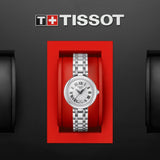 Orologio al Quarzo Tissot da Donna con Cassa in acciaio 316 L Quadrante Bianco T1260101101300 dettaglio 5