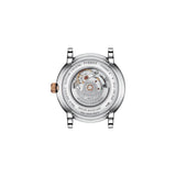 Orologio Automatico Tissot da Donna con Cassa in acciaio 316 L con trattamento Pvd oro rosa Quadrante Argento T1222072203600 dettaglio 2