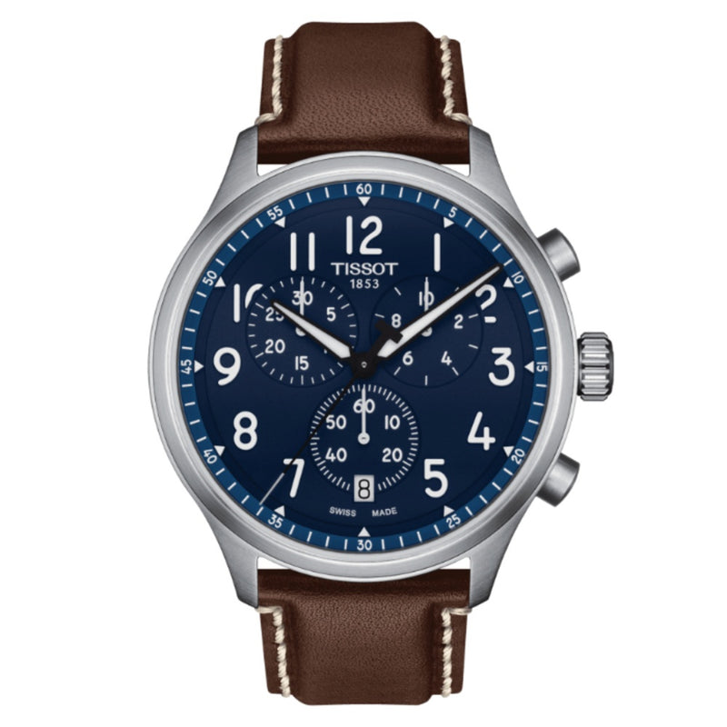 Orologio al Quarzo Tissot da  con Cassa in acciaio 316 L Quadrante Blu T1166171604200