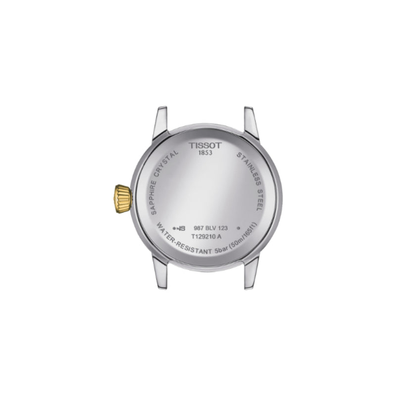 Orologio al Quarzo Tissot da Donna con Cassa in acciaio 316 L con trattamento Pvd oro Quadrante Avorio T1292102226300 dettaglio 2
