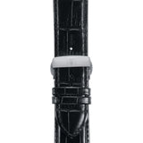 Orologio Automatico Tissot da Uomo con Cassa in acciaio 316 L Quadrante Nero T0356271605100 dettaglio 3