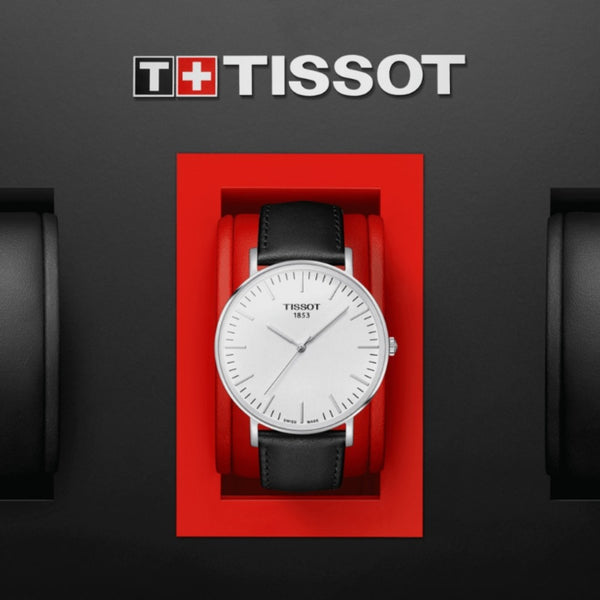 Orologio al Quarzo Tissot da Uomo con Cassa in acciaio 316 L Quadrante Argento T1096101603100 dettaglio 3
