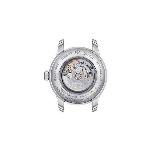 Orologio Automatico Tissot da Donna con Cassa in acciaio 316 L Quadrante Argento T0062071103800 dettaglio 2