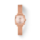 Orologio al Quarzo Tissot da Donna con Cassa in acciaio 316 L con trattamento Pvd oro rosa Quadrante Crema T0581093345600