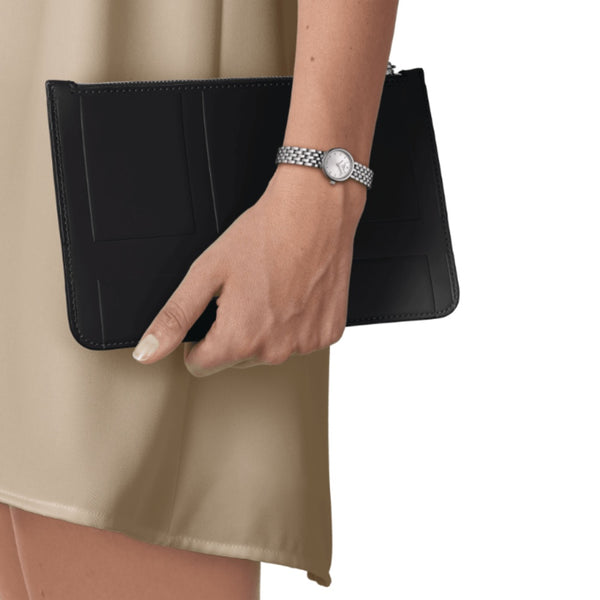 Orologio al Quarzo Tissot da Donna con Cassa in acciaio 316 L Quadrante Argento T0580091103100 dettaglio 3