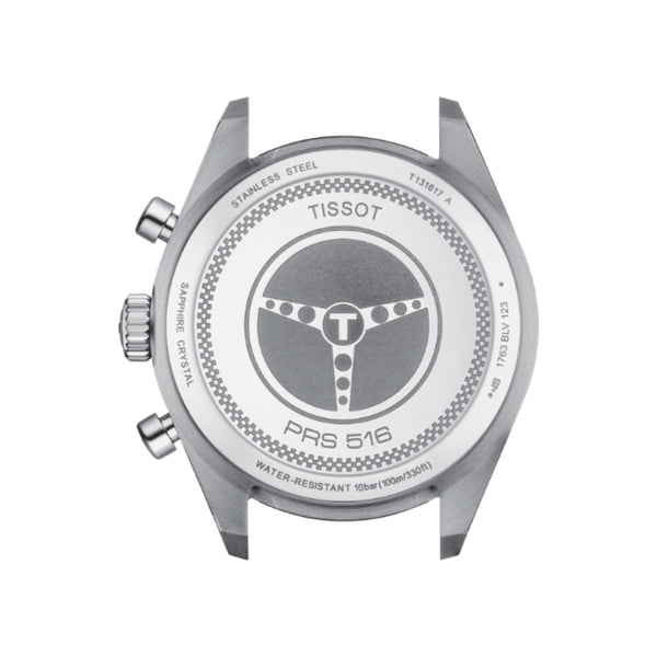 Orologio al Quarzo Tissot da Uomo con Cassa in acciaio 316 L con trattamento PVD nero Quadrante Argento T1316171603200 dettaglio 2