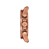 Orologio al Quarzo Tissot da Uomo con Cassa in acciaio 316 L con trattamento Pvd oro rosa Quadrante Nero T1256173605100 dettaglio 3