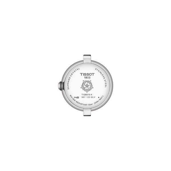 TISSOT Orologio donna automatico solo tempo cassa rotonda quadrante bianco cinturino in acciaio T1262071101300 Variante1