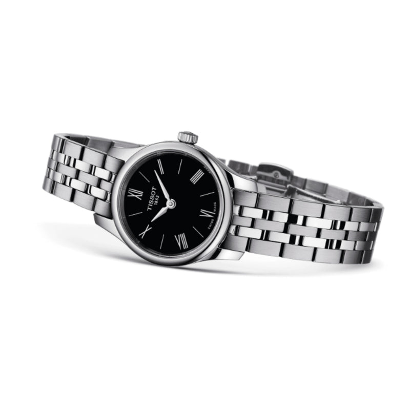 Orologio al Quarzo Tissot da Donna con Cassa in acciaio 316 L Quadrante Nero T0630091105800 dettaglio 4