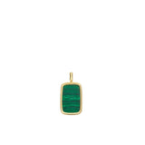 TI SENTO Pendente da donna in argento dorato con pietra verde e turchese 6815MA Variante2