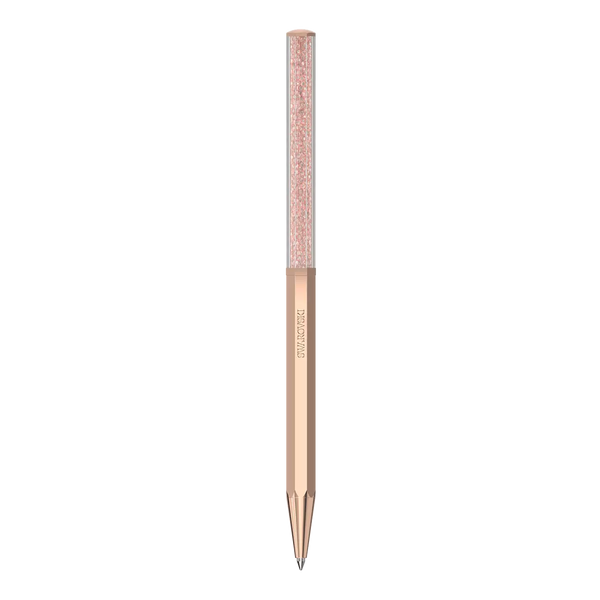 SWAROVSKI Penna da Donna Crystalline Ottagonale Placcatura Color Oro Rosa con Cristalli Rosa 5654065 Variante