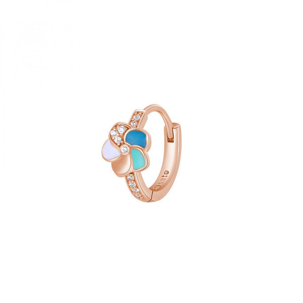 Rosato Mono Orecchino Donna In Argento | Collezione Allegra - RZAL067 Rosato Mono Orecchino Donna In Argento | Collezione Allegra - RZAL067